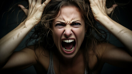 Woman with anger management issues