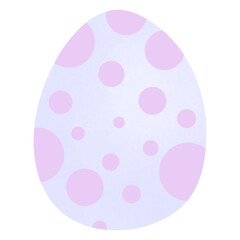 Purple Easter egg