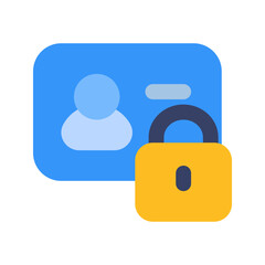 data protection flat icon