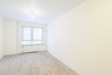 standard room interior apartment. view kind of decor home decoration in hostel house for sale. empty room renovated