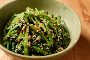 ほうれん草のごま和え