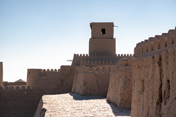 Main bastion of Ichan-Kala fortress, Khiva, Uzbekistan. Towers in this place have more outstanding...