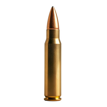 bullet isolated on transparent background