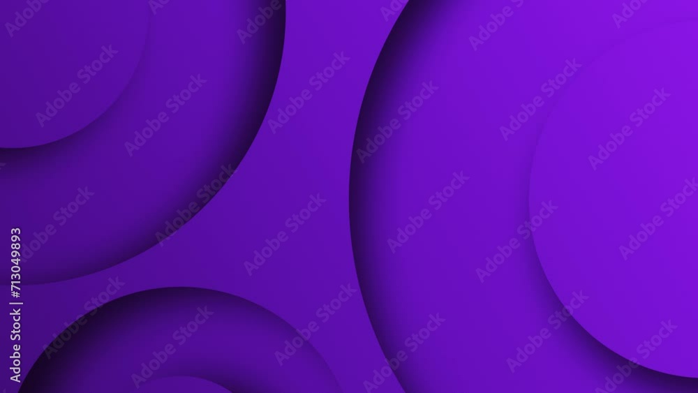 Poster modern colorful geometric background. abstract moving circles. seamless loop 4k