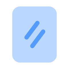 mirror duotone icon