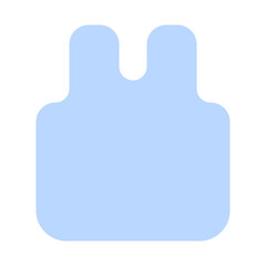 sleeveless shirt duotone icon