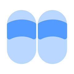 slippers duotone icon
