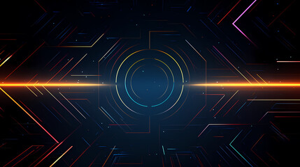 Obraz premium Abstract lines background, digital abstract background