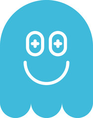 Happy Ghost Emoji
