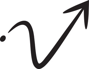 Hand Drawn Arrow Symbol
