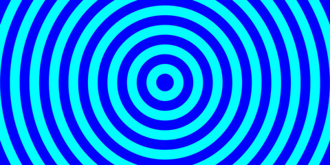 Fototapeta na wymiar Simple blue circle background vector