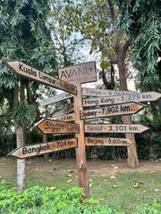 ラオス・ルアンパバーンの街の風景