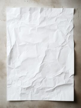 white paper on the wall background, 