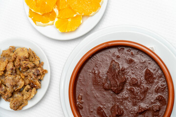 Brimming with Alentejo tradition, the photo showcases a delightful plate of 
