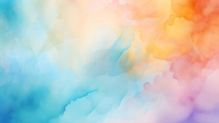 Abstract colorful watercolor paper texture background