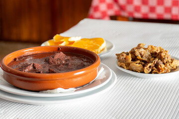 Brimming with Alentejo tradition, the photo showcases a delightful plate of 