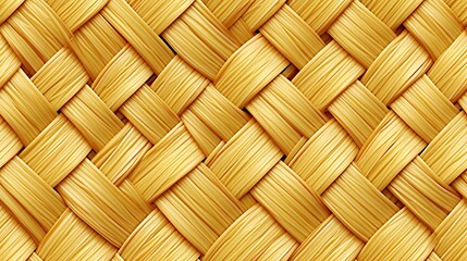 wicker basket texture tile. Generative AI