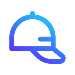 cap gradient icon