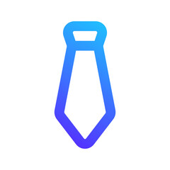 tie gradient icon