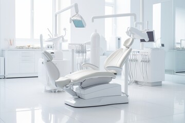 State-of-the-art dental practice. cutting-edge treatments for optimal oral health - obrazy, fototapety, plakaty