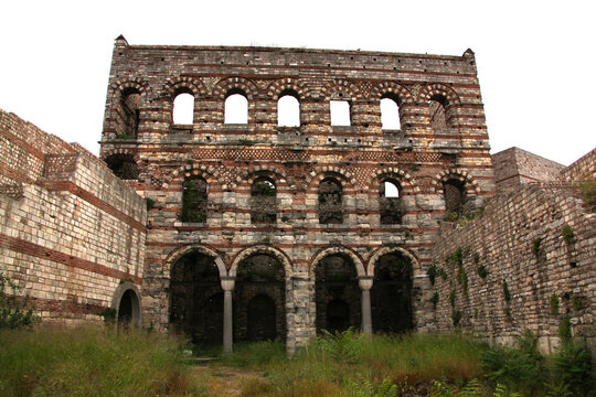 Tekfur Sarayi, Byzantine palace in Istanbul, Turkey
