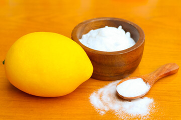 Citric acid white powder, Lemon extract is used as raw material