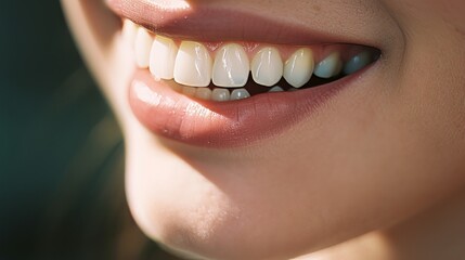 Misaligned molars smile
