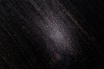 黒色に塗られた木材の木目