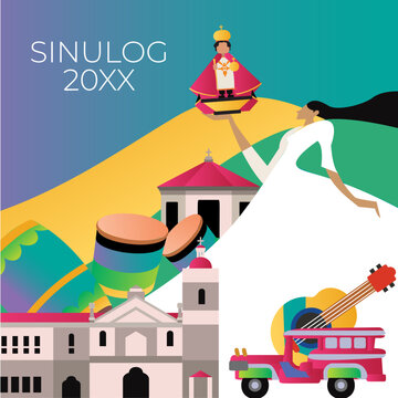 Devotion in Color: Sinulog's Santo Ni&ntilde;o of Cebu Cultural Fiest Celebration