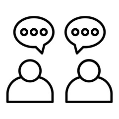   Communication line icon