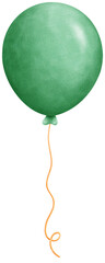 Handpainted Watercolor balloon Clipart Collection