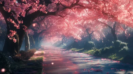 Fotobehang Sakura © Susca Life