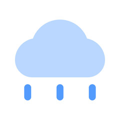 rain duotone icon