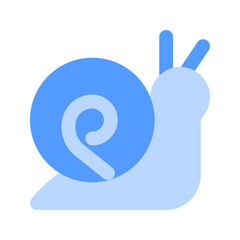Obraz premium snail duotone icon