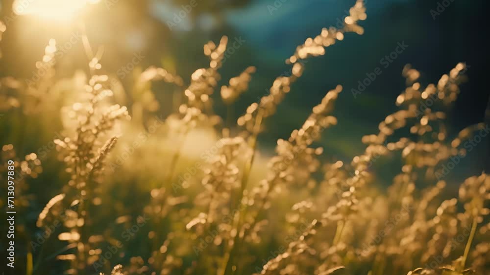 Poster the gentle rustling of the tall grass as you visualize yourself lying down and taking deep breaths.