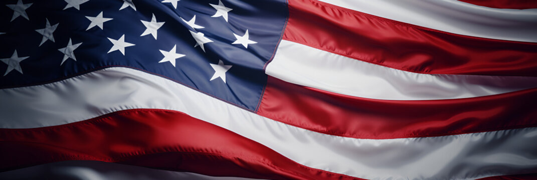 flag, usa, america, red, white, stripes, stars, symbol, blue, banner, american flag, patriotism, united states, us, united, patriotic, freedom Generative AI  