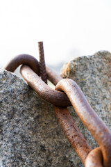 Kettenglied aus Eisen