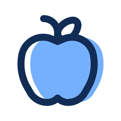 apple filled line icon