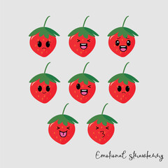 emotional strawberry