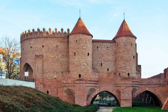 Warsaw city landscape