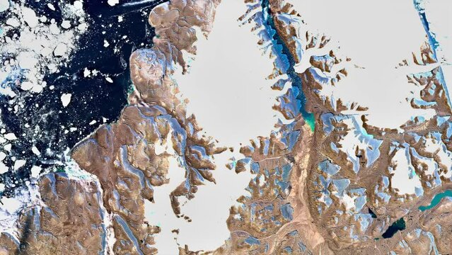 Greenland Petermann Glacier