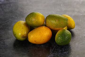 Natural organic sweet and sour Kumquat