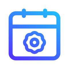 spring gradient icon