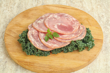 Italian pork salami sausage - Napoli
