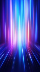 High speed technology neon glow colors abstract background