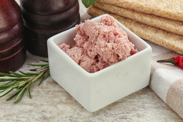 Natural gurmet liver pate spread