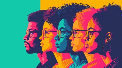 Design a poster for a Mental Health Awareness workshop, featuring diverse individuals and emphasizing the importance of community support