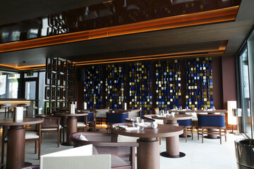 Interior of a restaurant