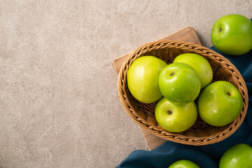 Fresh juicy delicious Taiwanese Milk Indian Jujube fruit.