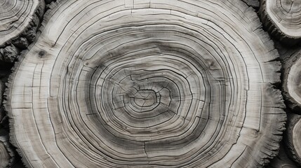 Wooden ring background 